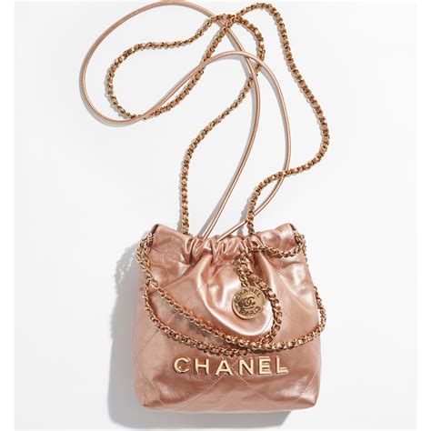 chanel bag pink small|chanel 22 small size.